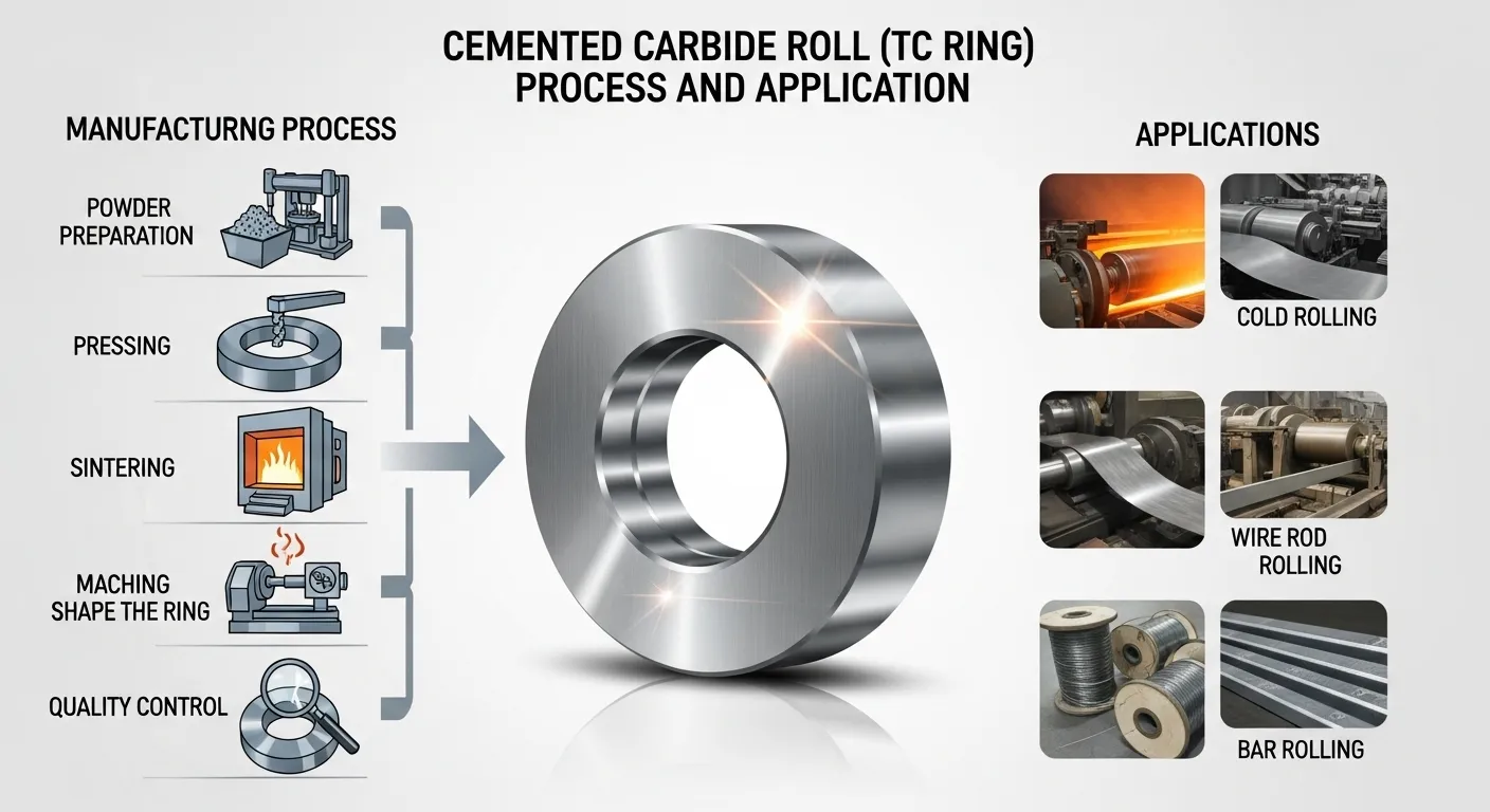 Cemented Carbide Roll (TC Ring) Proseso at Application